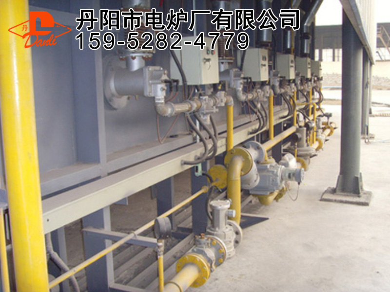 天然气台车炉燃烧系统