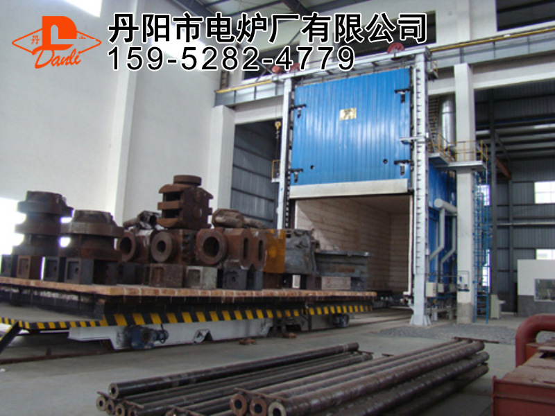 全纤维天然气台车炉